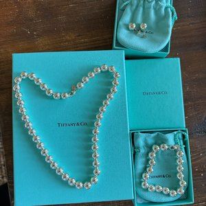 Tiffany & Co HardWear Ball Collection 3pc Set - Brand New, Never Worn